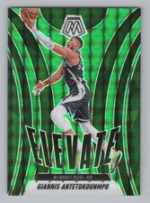 Giannis Antetokounmpo 2024-25 Panini Mosaic Elevate Mosaic Green Milwaukee Bucks