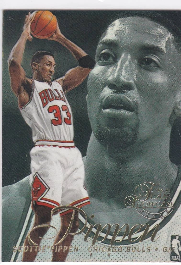 1996-97 Flair Showcase - Scottie Pippen #27 for sale | eBay