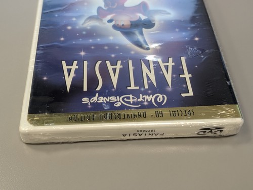 Fantasia (DVD, 2002) 60e anniversaire non coupé Disney non coupé neuf scellé - Photo 5/7