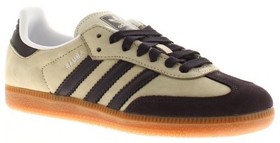 Adidas Originals Damen Sportschuhe Samba OG Suded Putty grau schwarz UK Größe