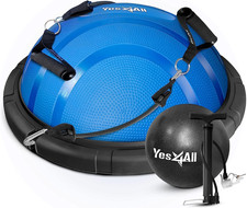 880LBS Premium Half Ball Balance Trainer, Stability Ball, Half Yoga Ball, Combo