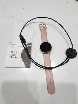 Samsung Galaxy Watch Active 2 40mm Smartwatch Rose Gold Aluminum