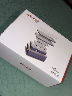 Bakken 8-Piece Stackable Bakeware Set - Ceramic Non-Stick Coating, Baking Sheets