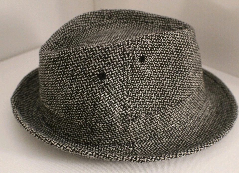 Fedora de lana vintage talla 57 cm Foto 3 de 4