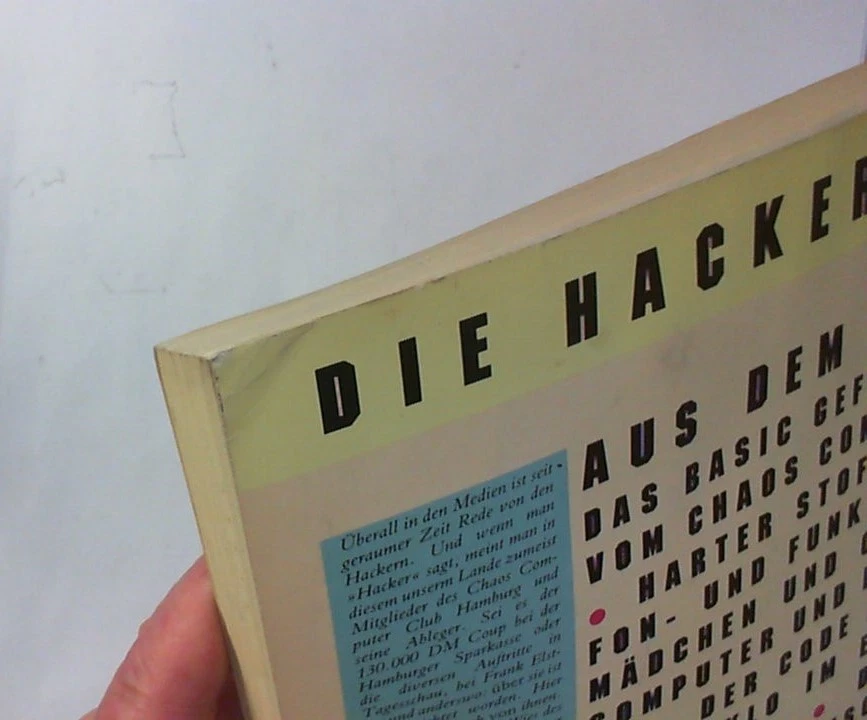 Die Hackerbibel Teil 1 Chaos Computer Club Buch,  guter Zustand, selten - Bild 3 von 4
