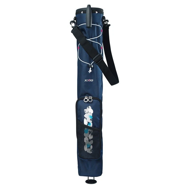 Dunlop 高尔夫 XXIO 女士支架俱乐部手提箱周日包可容纳 5-6 球杆海军蓝 — 第 3/4 张图片