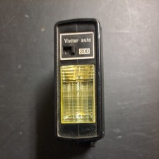 Vtg Vivitar Auto 200 Electronic Camera Flash