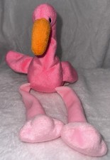 Ty Beanie Baby Pinky The Flamingo Plush Stuffed Animal Toy Good Used Condition