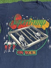 Camicia Supertramp Band On Tour 77 stile vintage nera unisex S-5XL IM1127