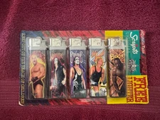 WCW Scripto lighters, 5 pack