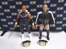 AEW SCU Scorpio Sky Frankie Kazarian Unrivaled Series 5 Figures AEW Tag Titles