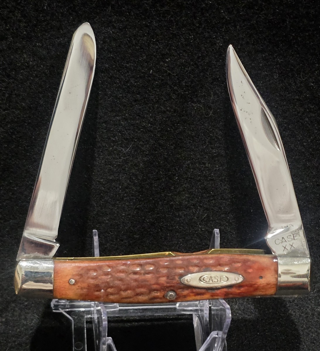 1940-64 CASE XX 6275 JIGGED RED BONE MOOSE KNIFE - Nice!! | eBay