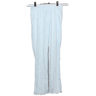 Pepperts, Pyjamahose, Größe: 134/140, Blau/Weiß, Bio-Baumwolle, Blumen #bp7
