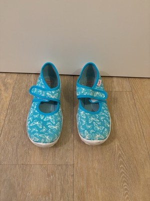 Superfit Mädchen Hausschuhe Blau Gr. 29 Klettverschluss