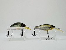 JDM Crankbait Lure Set Evergreen Wild Hunch SR & Megabass DEEP-X 100 Bass Japan