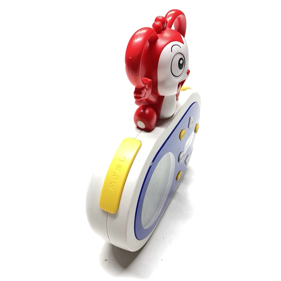 Benesse Corasho table Clock Digital Analog retro vintage blue plastic pre-owned - Image 2 of 4