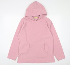 Womens UK Size L Yorkshire Trading Pink Pullover Hoodie