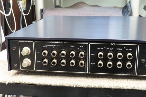(Free Shipping) intage Yamaha C-2 Stereo Control Amplifier, Operation Confirmed. - Picture 5 of 9