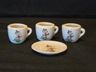 Vintage Miniature Tea Cups and Saucer, Made In Japan — photo 1