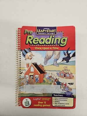 Leap Frog LeapPad Leap Start Pre Reading Once Upon A Time Story Book Only