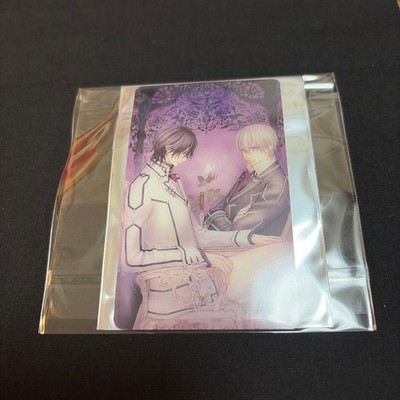Vampire Knight Original Art Exhibition Trading Clear Card Kaname & Zero