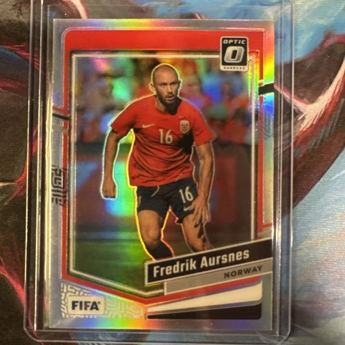 2023-24 Panini Donruss Optic Holo Prizm #40 Fredrik Aursnes