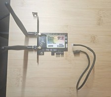 Gigabit PCIe WiFi 6 Bluetooth 5.2 Card, 2974Mbps, PCIe 5GHz, 2.4GHz Network Card