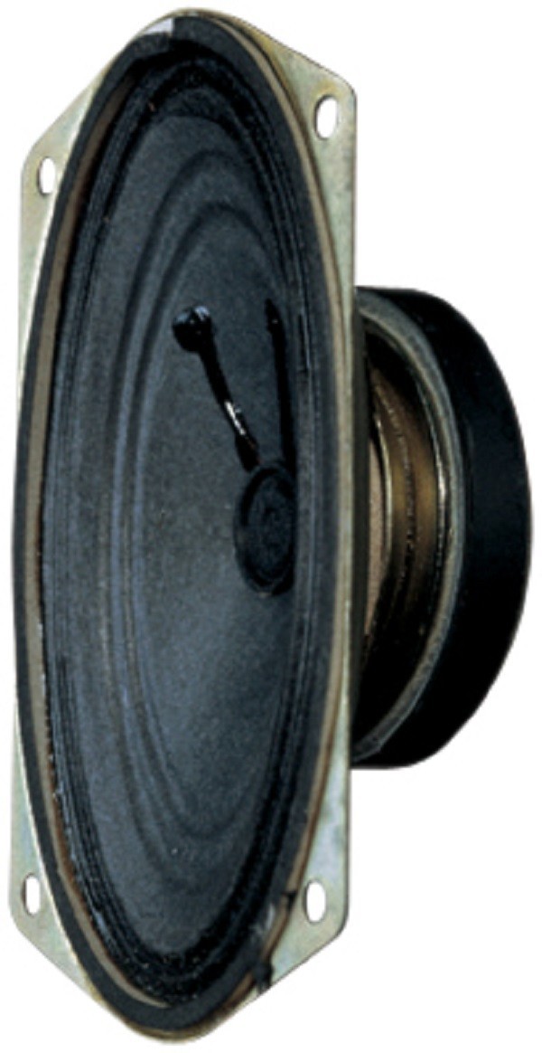 General Purpose Elliptical Speaker 6W 8 Ohm Replacement Driver