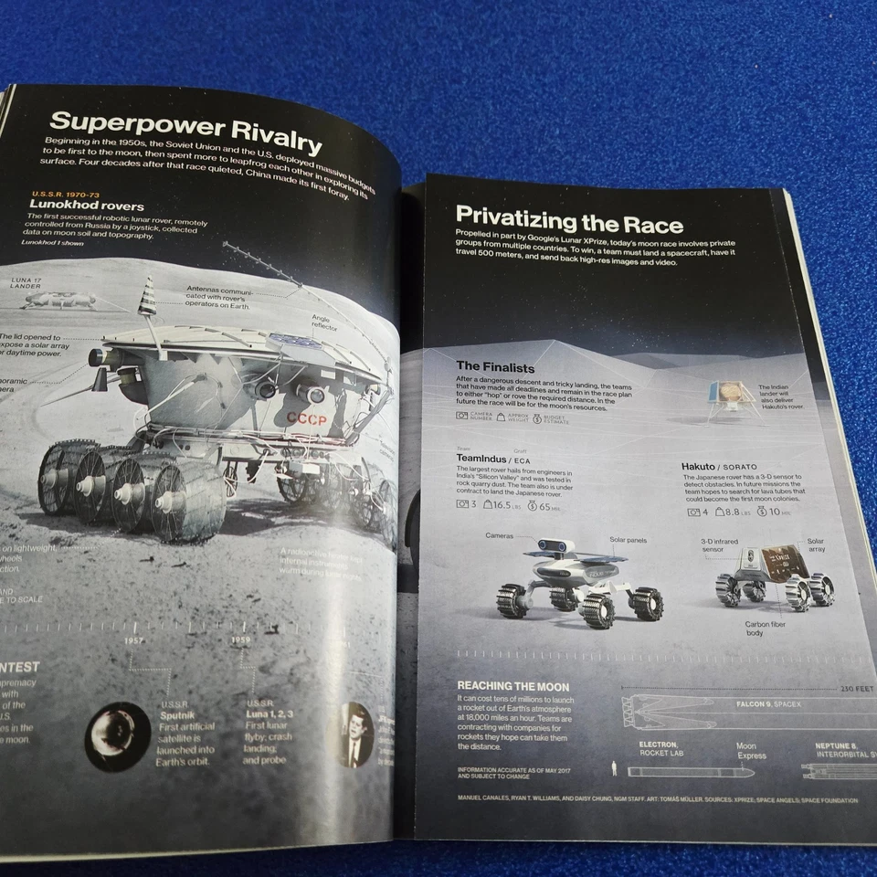 MAGNIFICENT FACTS ABOUT OUTER SPACE AUGUST 2017 NATIONAL GEOGRAPHIC MAGAZINE - Image 2 of 4