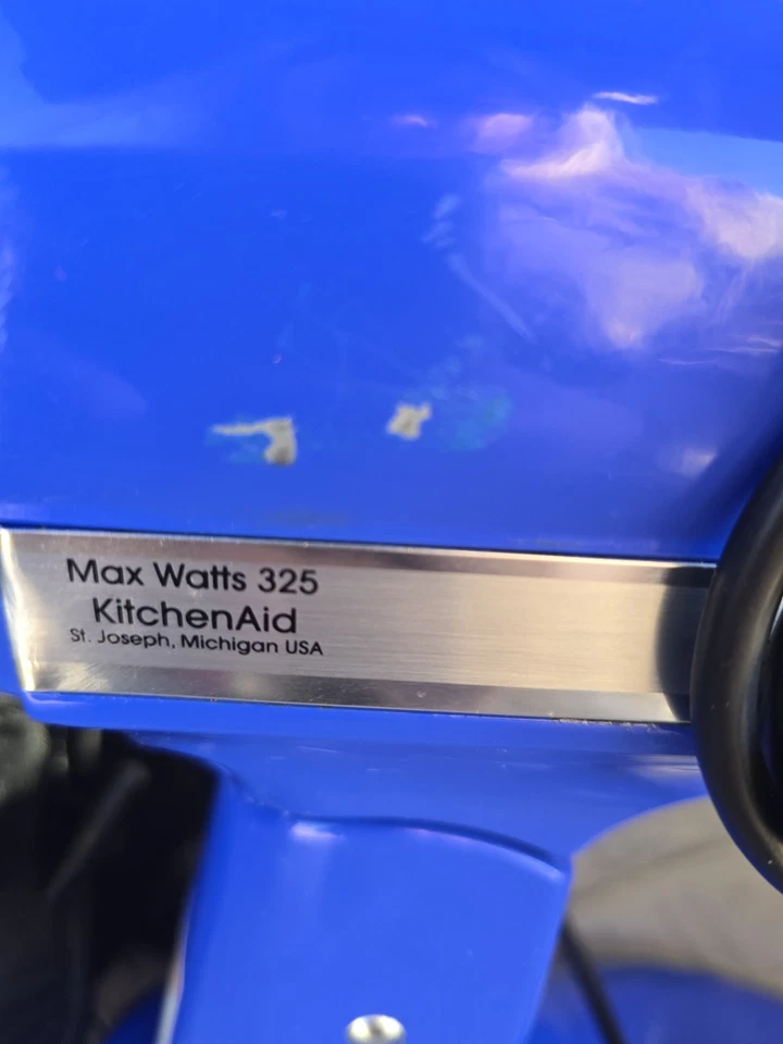 Kitchenaid Batidora Artesanal de Pie 5 Qt Acero Azul COLOR RARO Foto 3 de 4