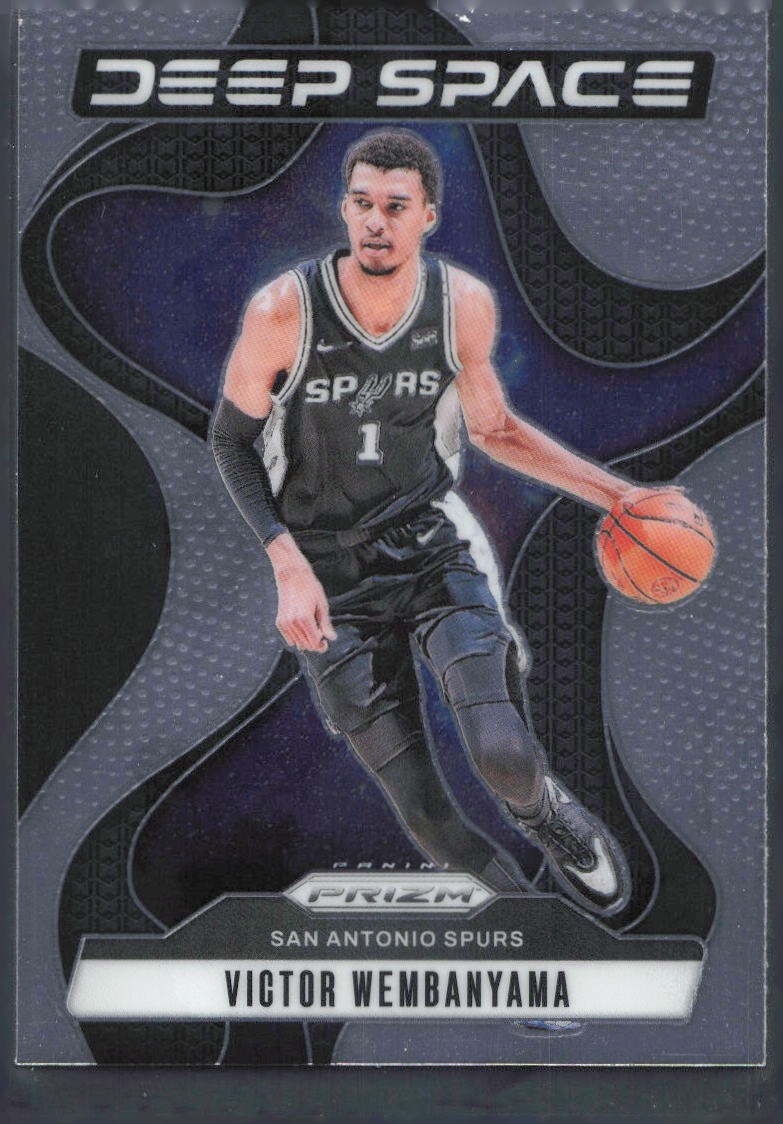 2024-25 Panini Prizm #2 Victor Wembanyama Deep Space Prizms Silver