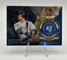 2017 Topps Series 1 AARON JUDGE Jackie Robinson Day Commemorative Patch (RC)