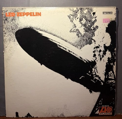 Led Zeppelin (1969 1st Album) Atlantic Stereo SD 8216  Vinyl Record LP VG+/VG++
