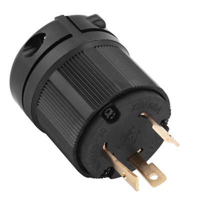NEMA L5 - 30 30A 125V 3 Wire Twist Lock Electrical Plug Connector (elektris AK