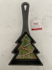 Mini Cast Iron Christmas Tree Pan by Makery Holiday Specialty Baking NEW W/TAG