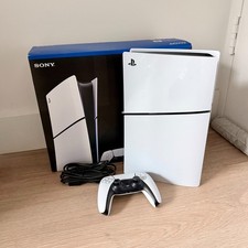 💙 OPEN BOX Sony PlayStation 5 Slim Digital Edition 1TB White