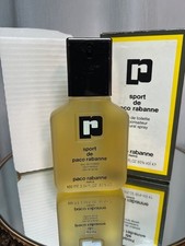 Sport de Paco Rabanne edt 100 ml rare vintage 1989. Superb!