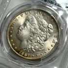 1887-O Morgan Silver Dollar PCGS MS64 Great Eye Appeal & Toning