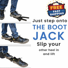 Heavy Duty Boot Jack Welly Remover Extra Grip Durable  Boot Puller Ship Free