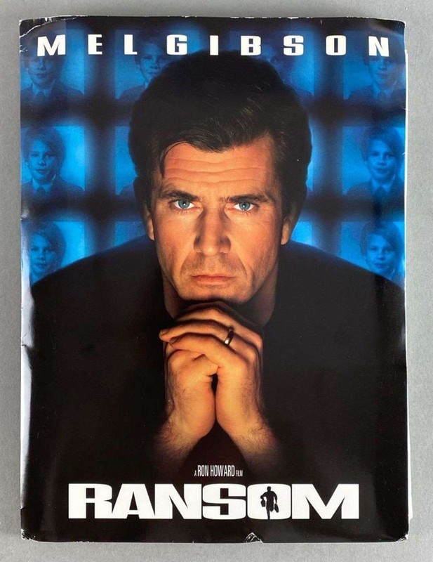 Complete Ransom Movie Press Kit Photos Slides 1996 Mel Gibson Film🎥🎥 ✅ Us Out