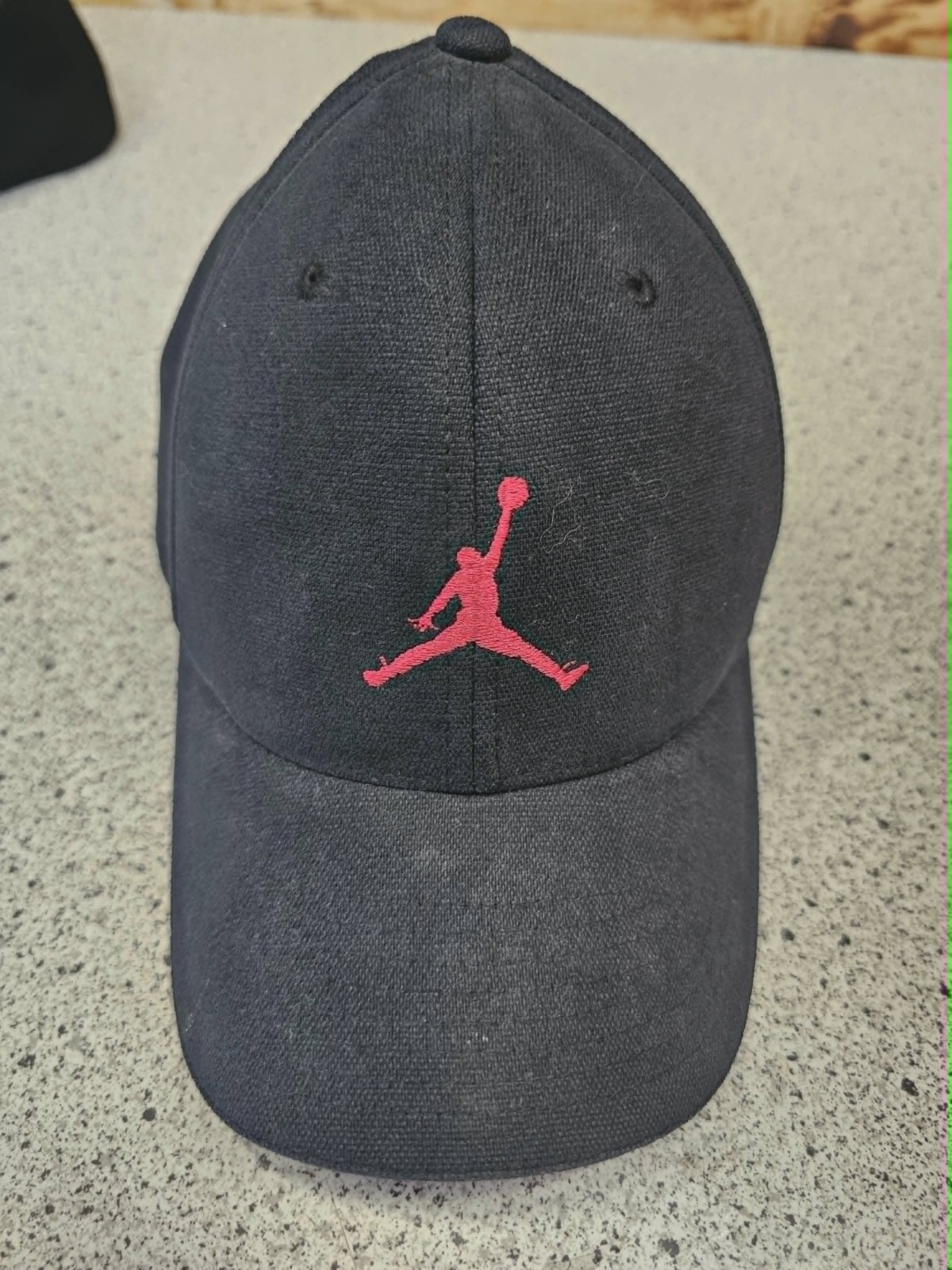 Jordan Jumpman Black Red Fitted Hat – Size S/M
