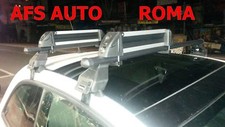 BARRE PORTATUTTO FIAT 500 TETTO VETRO ANNO 2024+PORTASCI 4 PAIA ALLUMINIO CHIAVI