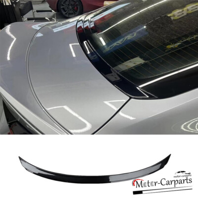 Gloss Black Fits 2022-2024 Subaru BRZ Toyota GR86 Rear Window Roof Lower Spoiler