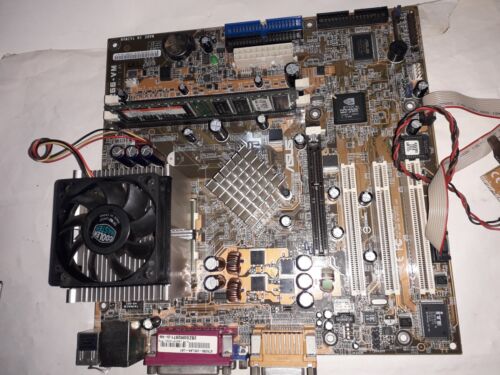 ASUS A7N266-VM - AMD ATHLON XP 1.6 GHZ - 256 MB RAM - TESTATA FUNZIONANTE - Foto 2 di 10