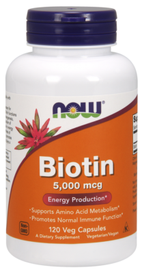 #ad #ad NOW Foods Biotin 5000 mcg 120 Veg Caps Supports Amino Acid Metabolism 02 2027EXP $13.85