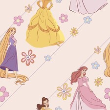 Springs Disney Princess 80524 Pastel Princesses Cotton Fabric BTY
