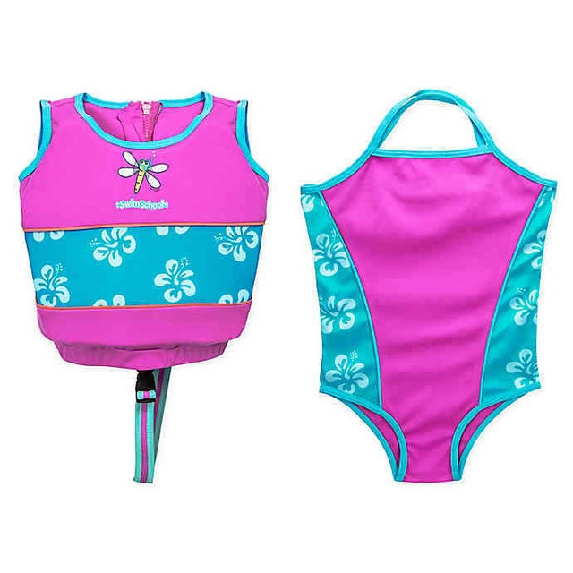 Girls SWIM TRAINER VEST LEVEL 2 AGES 46 years SWIMSCHOOL eBay