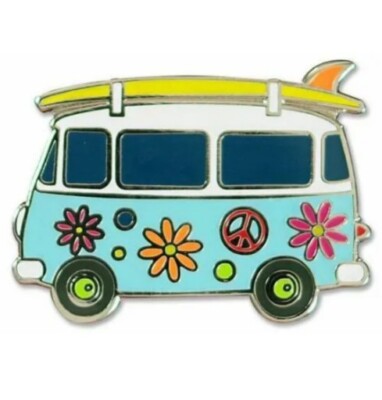 Microbus Hard Enamel Pin Bus Pin Traveling Pin Cloisonne Pin Peter Pauper Press