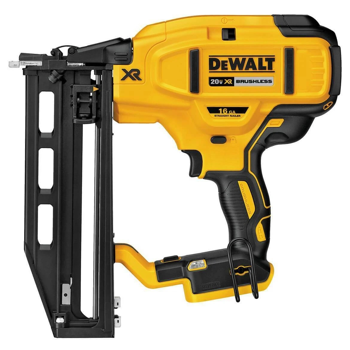 DeWalt DCN662B 20V MAX* XR 16 GA Cordless Straight Finish Nailer (Tool Only)