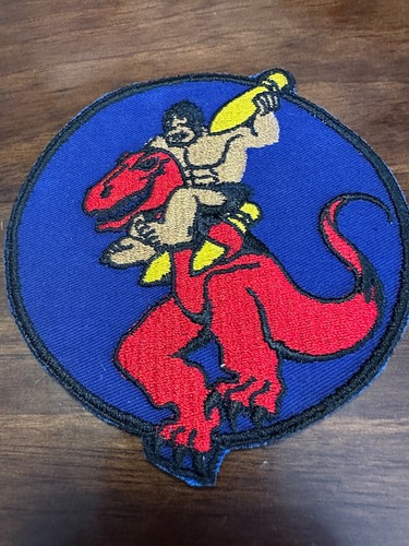 Vintage USAF 327th Bomb Squadron Patch - Alley Oop